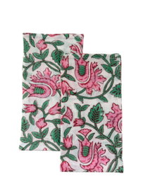 Set van 2 Blockprint Servetten 03