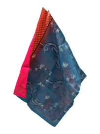 Double Layered Sari Sjaal / Furoshiki Doek Small 023