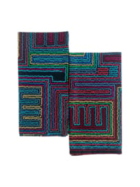 Set van 2 Kitenge Servetten Dots