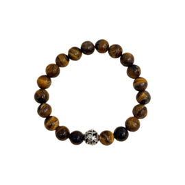 Heren Bracelet Tijgeroog