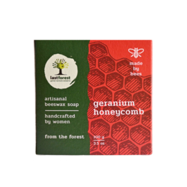 Last Forest Honeycomb Soap Geranium - 100 gram