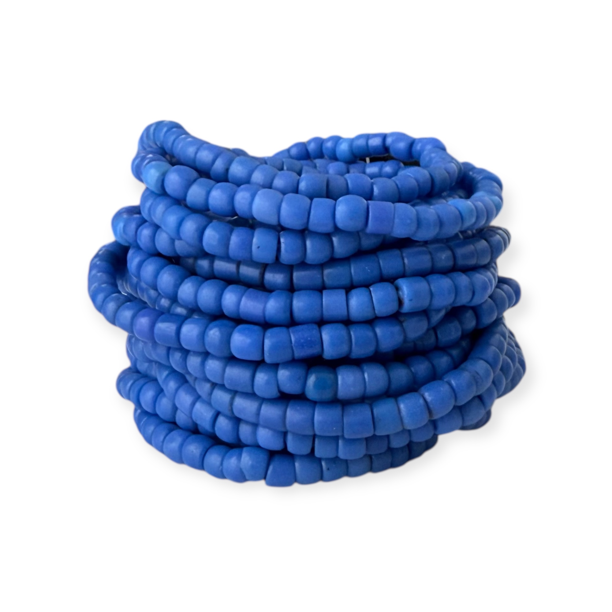 Turkana Beads Armbandje Cobalt Blue