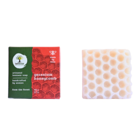 Last Forest Honeycomb Soap Geranium - 100 gram