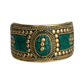 Ingelegde Cuff Armband Nepal 04