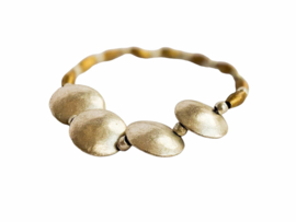 Dish Bracelet Brass
