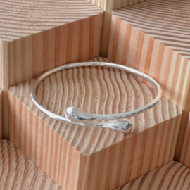 Druppel Armband Silver