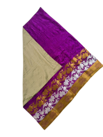 Double Layered Sari Sjaal / Furoshiki Doek 060