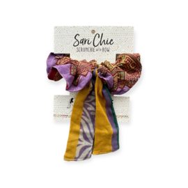 Sari Chique Scrunchie met strik E