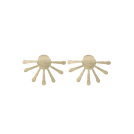 Inca Sun Burst Studs