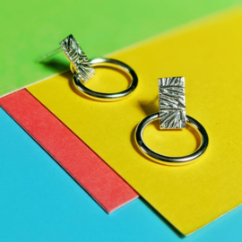 Door Knocker Stud Earrings