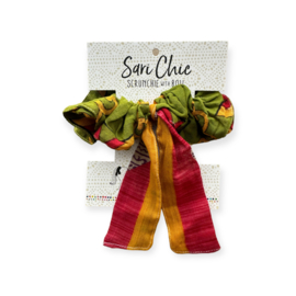 Sari Chique Scrunchie met strik C