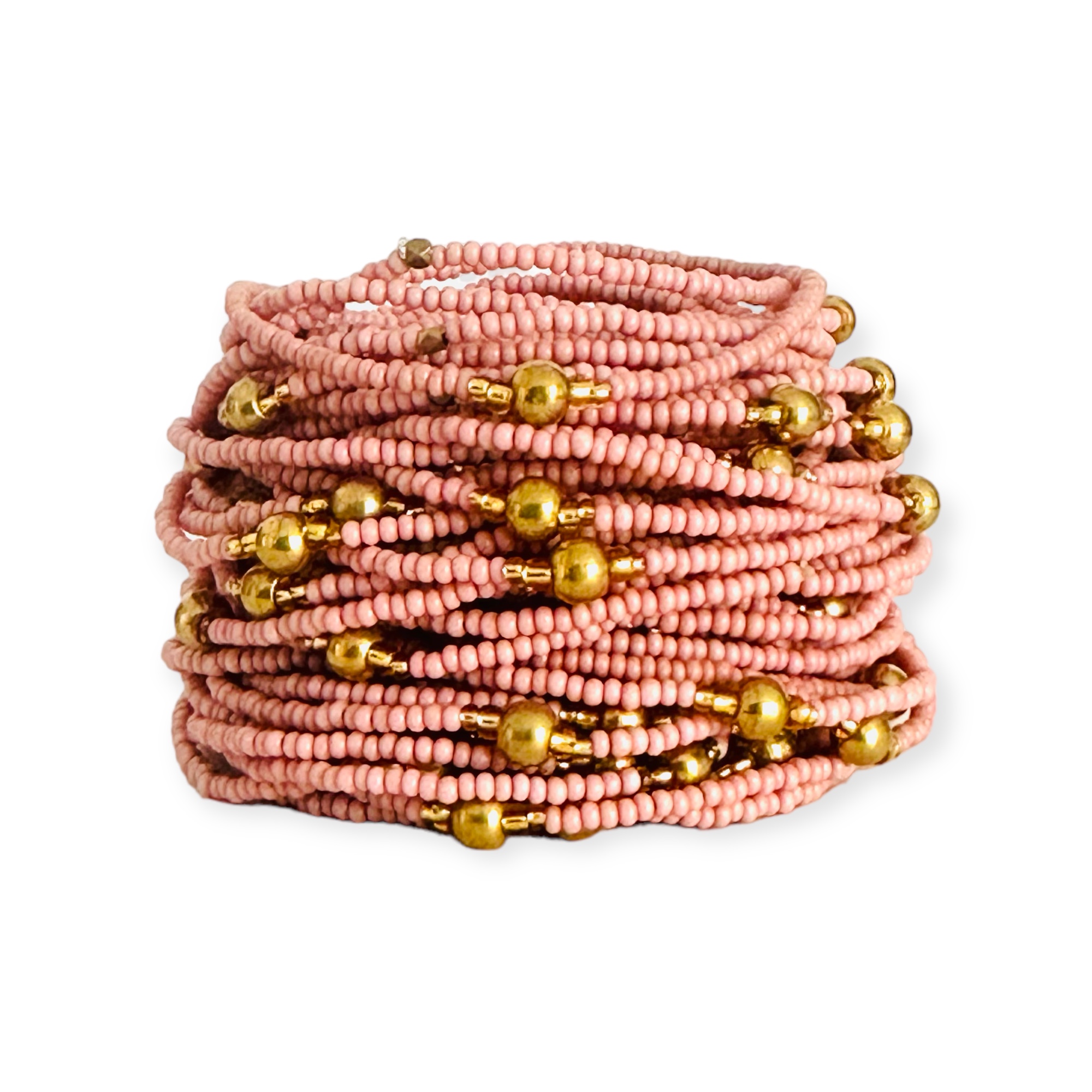Masai Kralen Armbandje Pale Pink