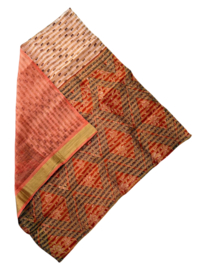 Double Layered Sari Sjaal / Furoshiki Doek 073