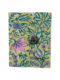 Duurzaam Notebook met Slotje Moutarde