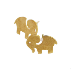 Ellie Elephant Ear Studs