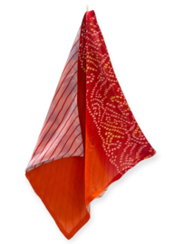 Double Layered Sari Sjaal / Furoshiki Doek Small 030
