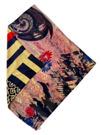 Double Layered Sari Sjaal / Furoshiki Doek 069