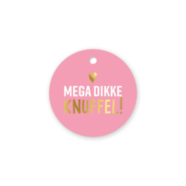 Wens/Gift kleur kaartje Rond met Masai Beads armbandje verschillende teksten