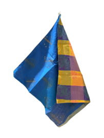 Double Layered Sari Sjaal / Furoshiki Doek Small 001
