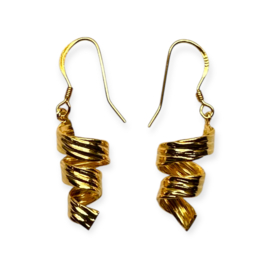 Oorbel Spiral Gold S