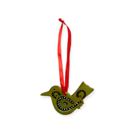 Hanger Vogel Kisii steen Groen
