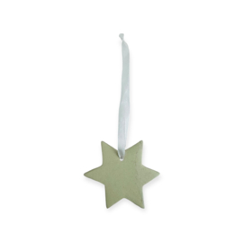 Hanger Ster Kisii steen Naturel