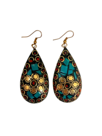 Ingelegde Oorbellen Nepal 02