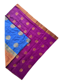 Double Layered Sari Sjaal / Furoshiki Doek 081