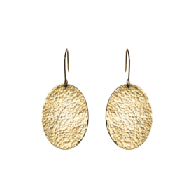 Asha Oval Large Earrings