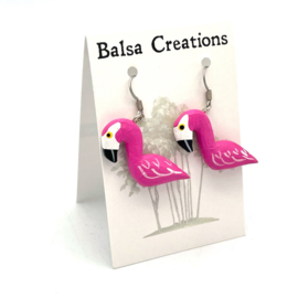 Flamingo Earrings