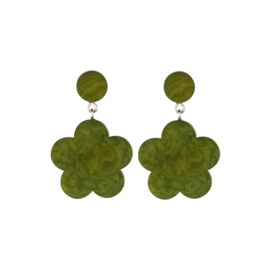 Bloom Studs Green