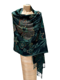 Luxe Omslagdoek / Sjaal Boiled Wool 03