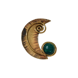 Broche met steen 012