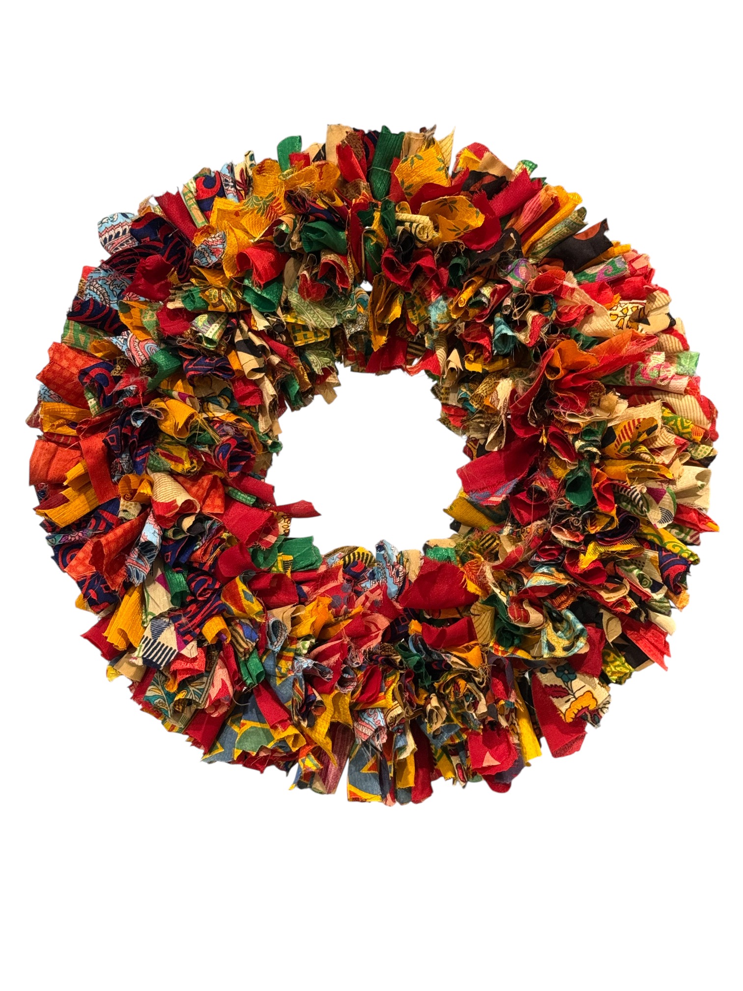 Gerecyclede Sari Krans H