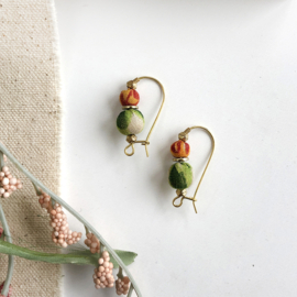 Paired Kantha Earrings