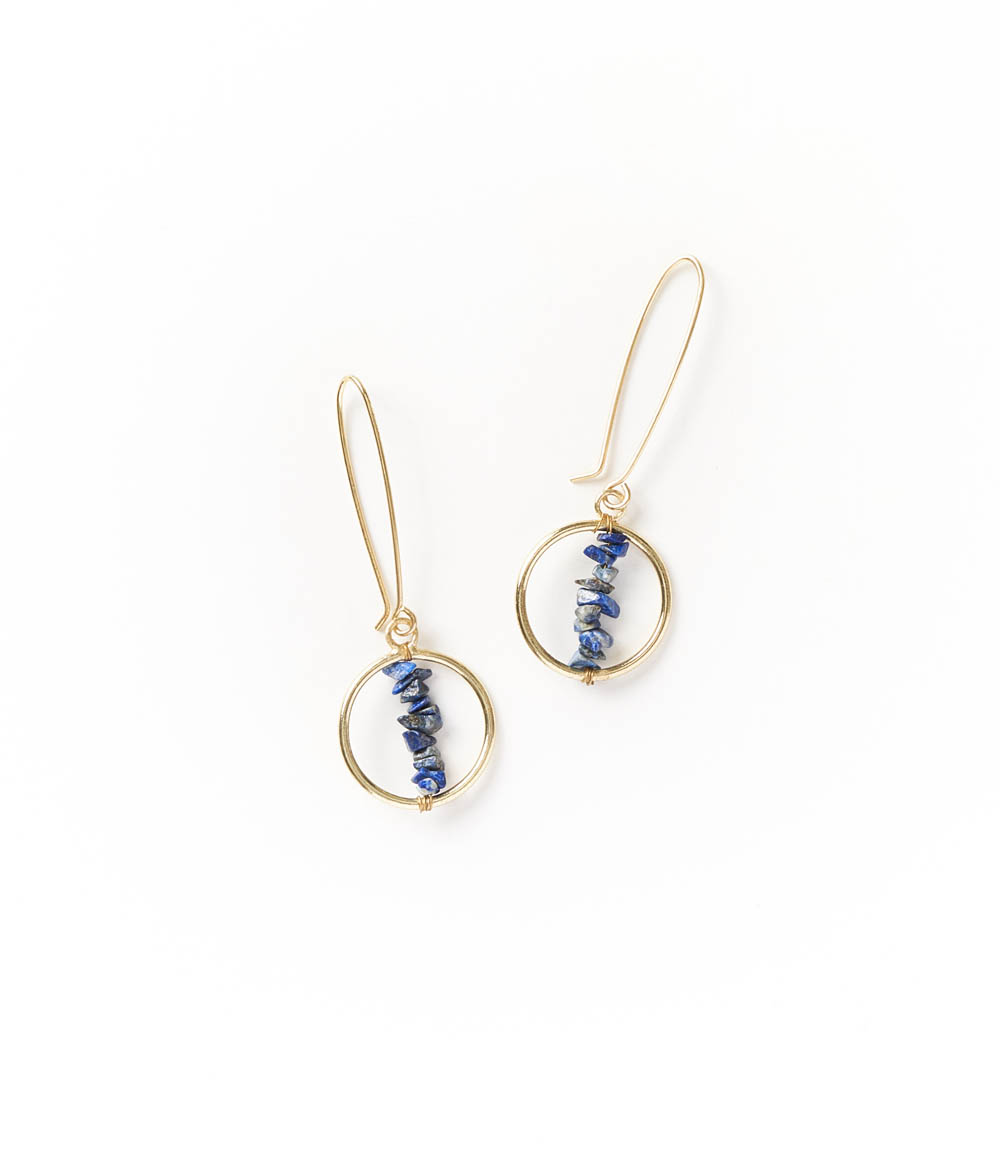 Earrings Shamani Sodalite Drop