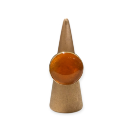 Recycled Glass Ring 26 - Verstelbaar