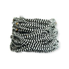 Masai Kralen Armbandje Zebra