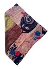Double Layered Sari Sjaal / Furoshiki Doek 052