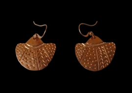 Kinf Earrings copper