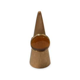 Recycled Glass Ring 30 - Verstelbaar