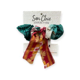 Sari Chique Scrunchie met strik K