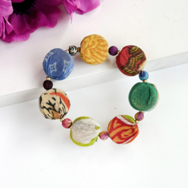 Kantha Pastille Bracelet