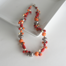 Sanaa Ketting Red&Orange