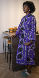 Kutch India Kimono Royal Purple