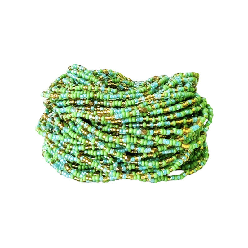 Masai Kralen Armbandje Green meets Blue