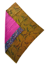 Double Layered Sari Sjaal / Furoshiki Doek 078