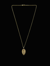 Ketting Eucalyptus Blad Gold