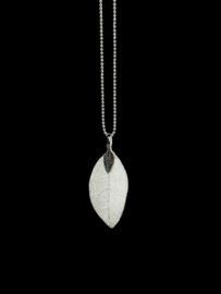 Ketting Eucalyptus Blad Silver