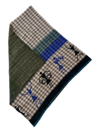 Double Layered Sari Sjaal / Furoshiki Doek 086